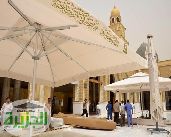 مظلات ساحات المساجد: الحل الأمثل لراحة المصلين