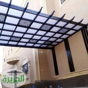 مظلات حدائق شفافة