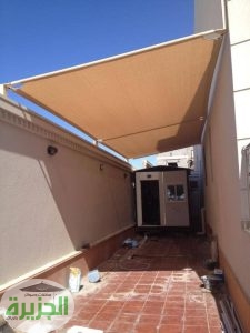 مظلات الشد الإنشائي لمواقف السيارات