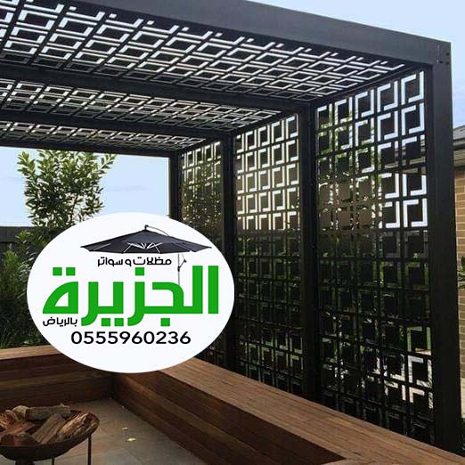 مظلات حديد: تركيب مظلات حدائق حديد بالرياض