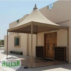 تركيب مظلات هرمية