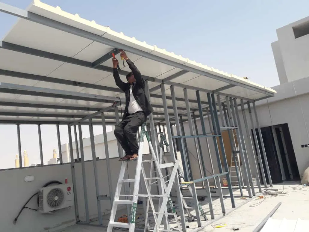 استخدامات غرف الساندوتش بانل