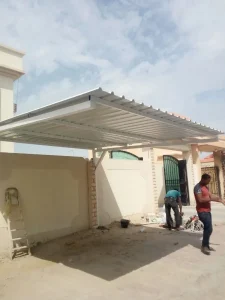 مظلات بنل صاج